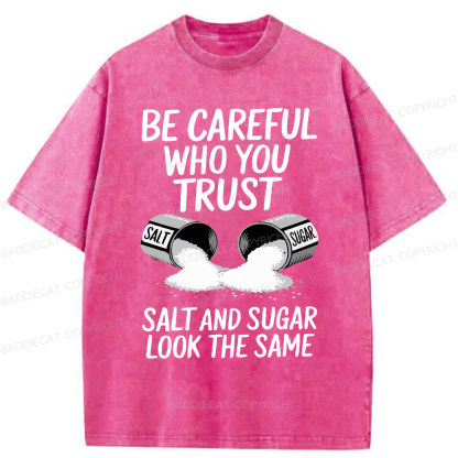 Baddiecat Funny Lifestyle Washed T-shirt