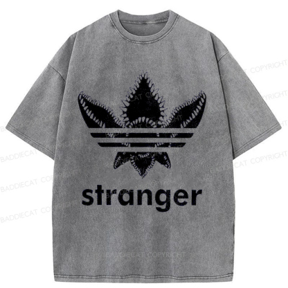 Baddiecat Stranger Things Demogorgon Washed T-shirt
