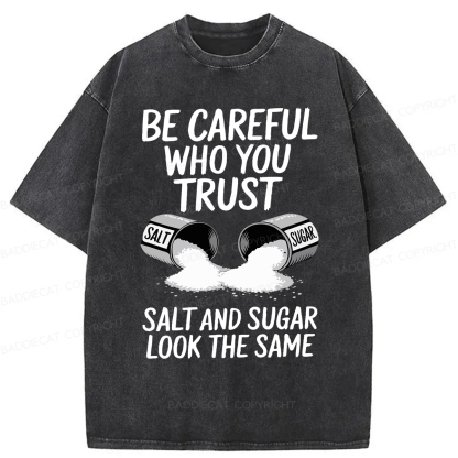 Baddiecat Funny Lifestyle Washed T-shirt