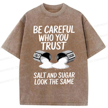 Baddiecat Funny Lifestyle Washed T-shirt