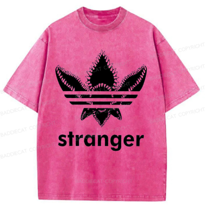 Baddiecat Stranger Things Demogorgon Washed T-shirt
