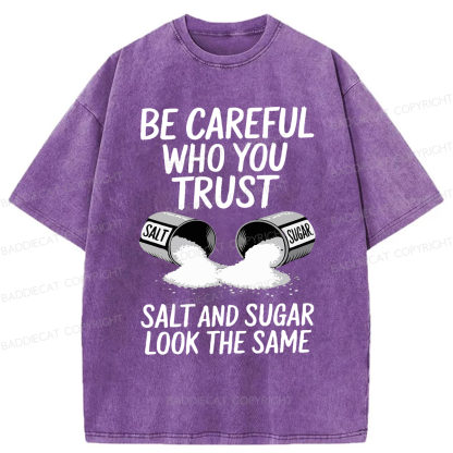 Baddiecat Funny Lifestyle Washed T-shirt