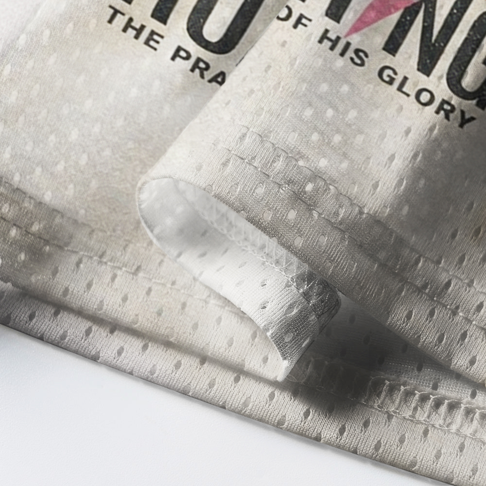 Baddiecat The Heavens Are Roaring The Praise Of His Clory Mesh Jersey