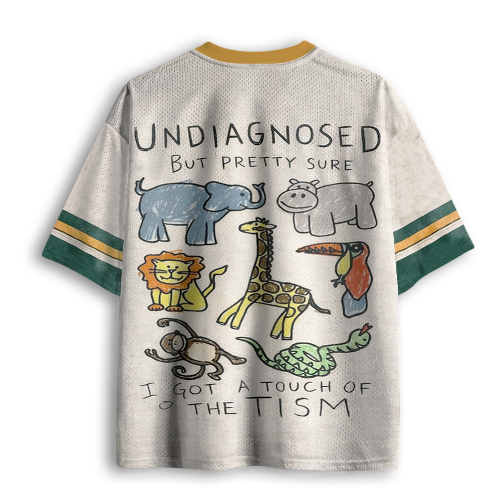 Baddiecat Undiagnosed But Pretty Sure Mesh Jersey