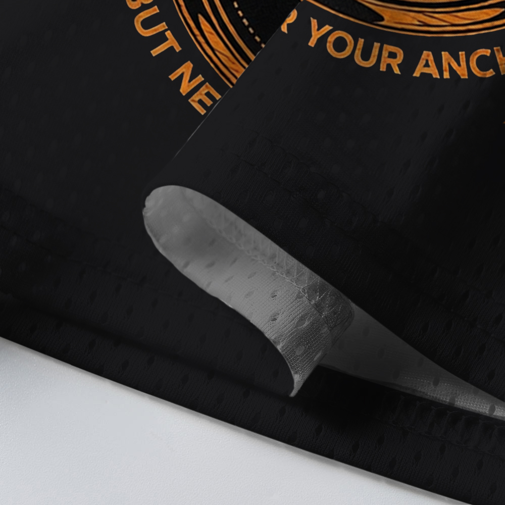 Baddiecat Let Your Past Be Your Compass But Never Your Anchor Mesh Jersey