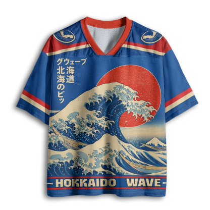 Baddiecat Hokkaido Wave Mesh Jersey