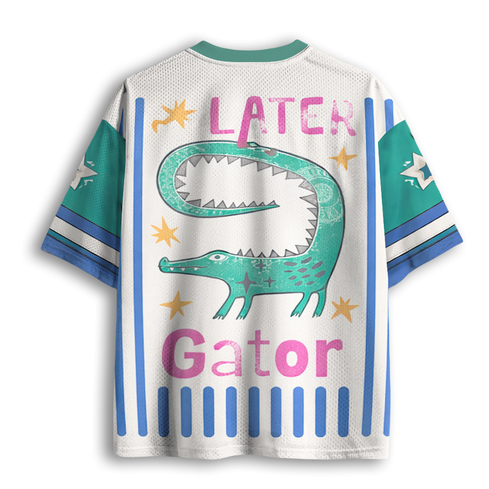Baddiecat Later Gator Mesh Jersey