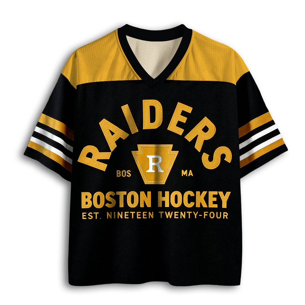 Baddiecat Boston Raiders Hockey Mesh Jersey