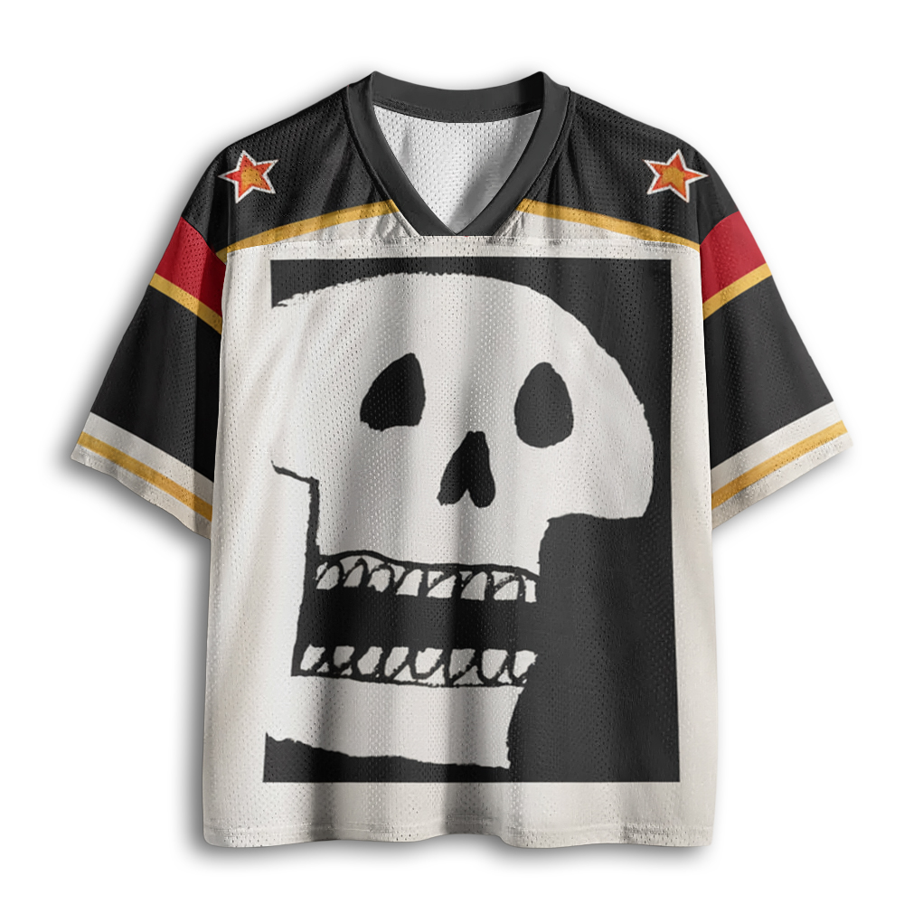 Baddiecat Skull Mesh Jersey