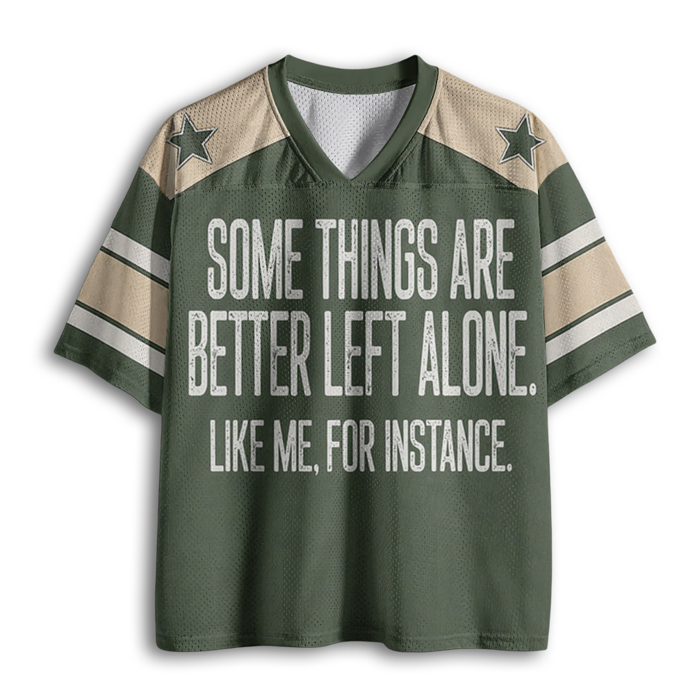Baddiecat Some Things Are Better Left Alone Mesh Jersey