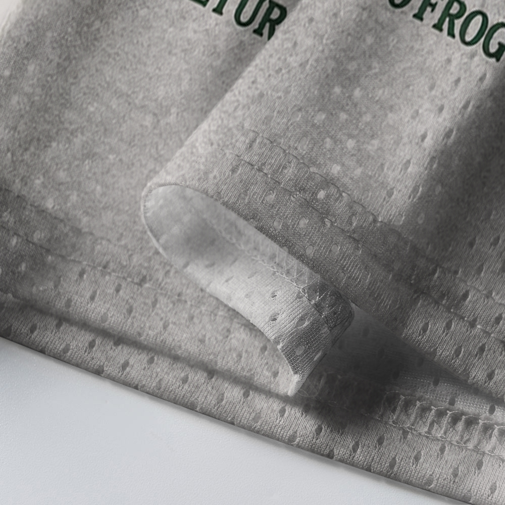 Baddiecat Reject Humanity Funny Frog Mesh Jersey