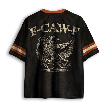 Baddiecat F-Caw-F Crow Mesh Jersey