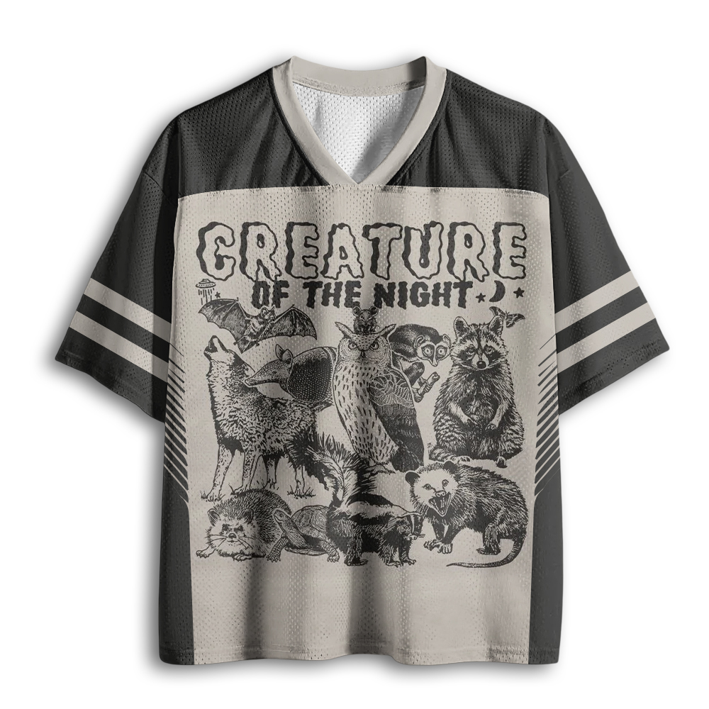 Baddiecat Creature Of The Night Mesh Jersey