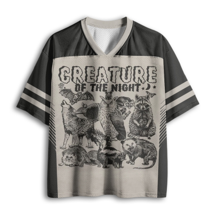 Baddiecat Creature Of The Night Mesh Jersey