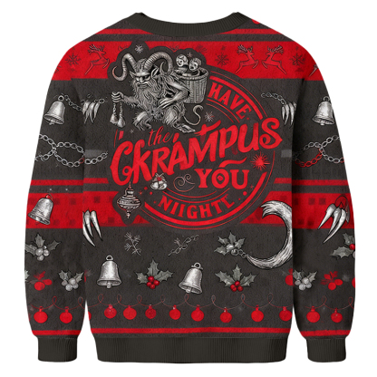 Baddiecat Have The Ckampus You Christmas Ugly Sweatshirt