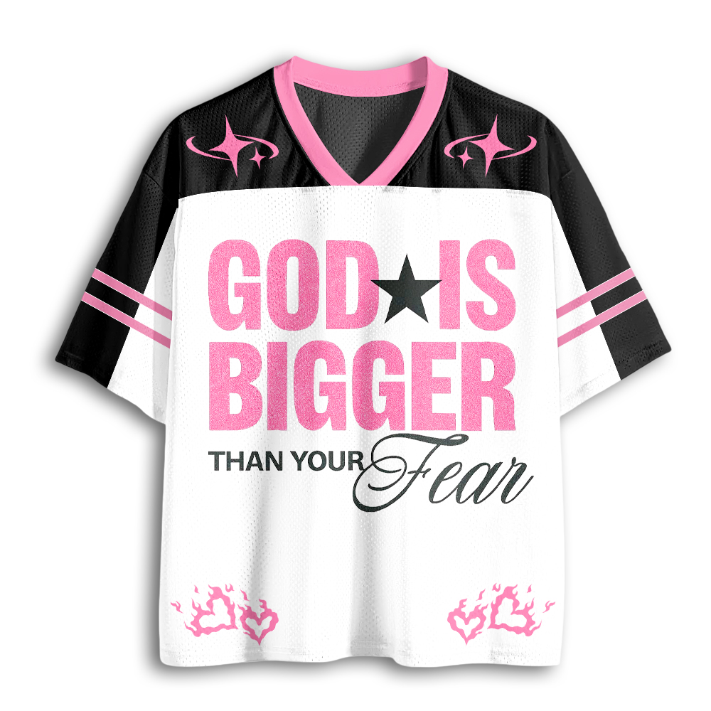Baddiecat Christian Mesh Jersey Mesh Jersey