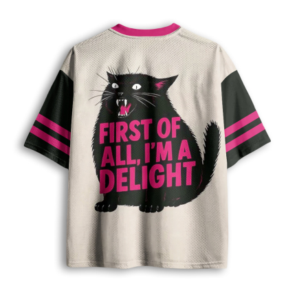 Baddiecat Pistachio Cat Mesh Jersey