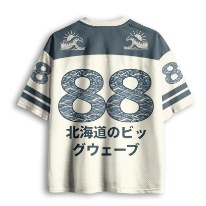 Baddiecat Hokkaido Illustrations Mesh Jersey