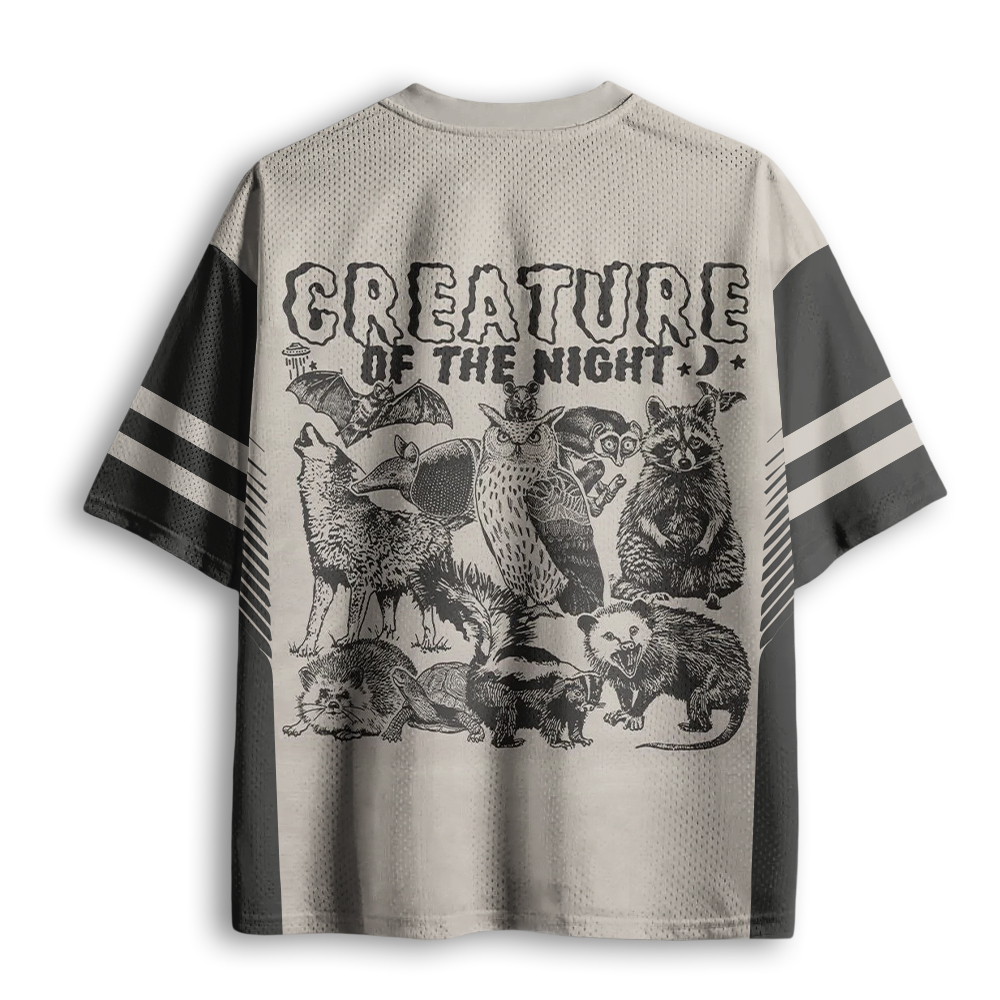 Baddiecat Creature Of The Night Mesh Jersey