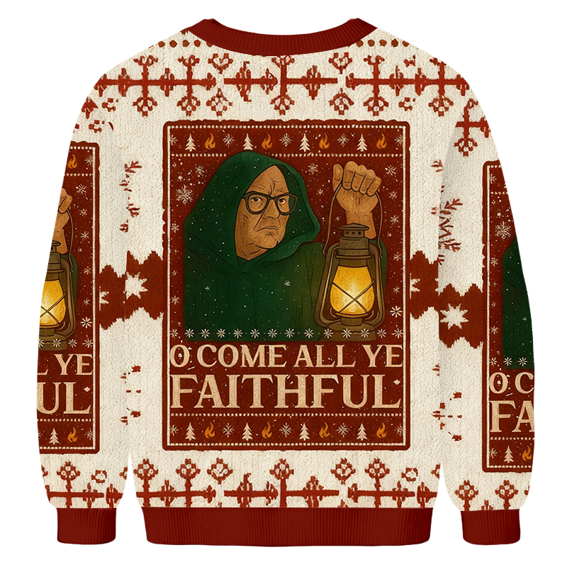 Baddiecat The Traitors Christmas Ugly Sweatshirt