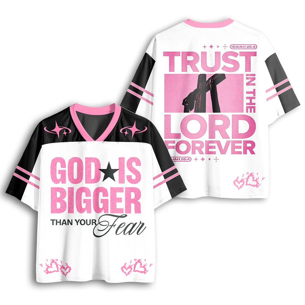 Baddiecat Christian Mesh Jersey Mesh Jersey