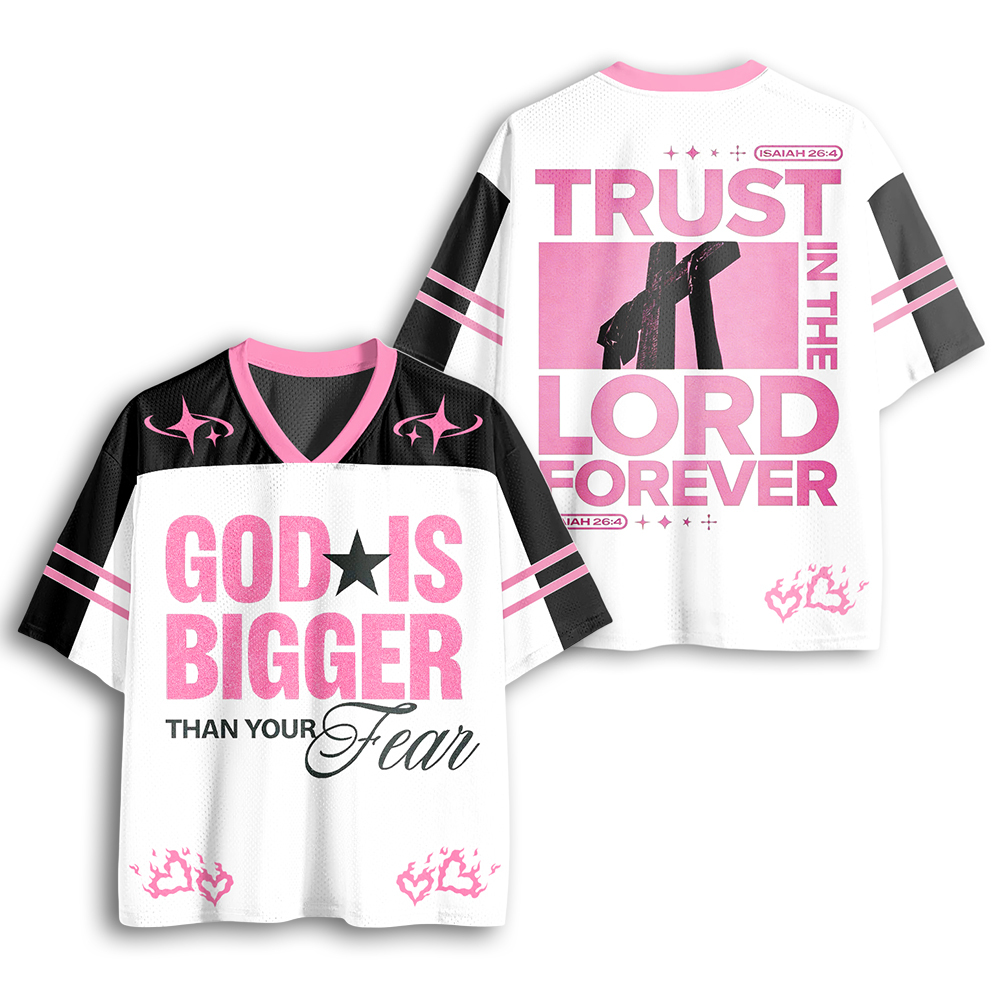 Baddiecat Christian Mesh Jersey Mesh Jersey