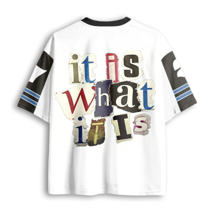 Baddiecat It Is What It Is Mesh Jersey