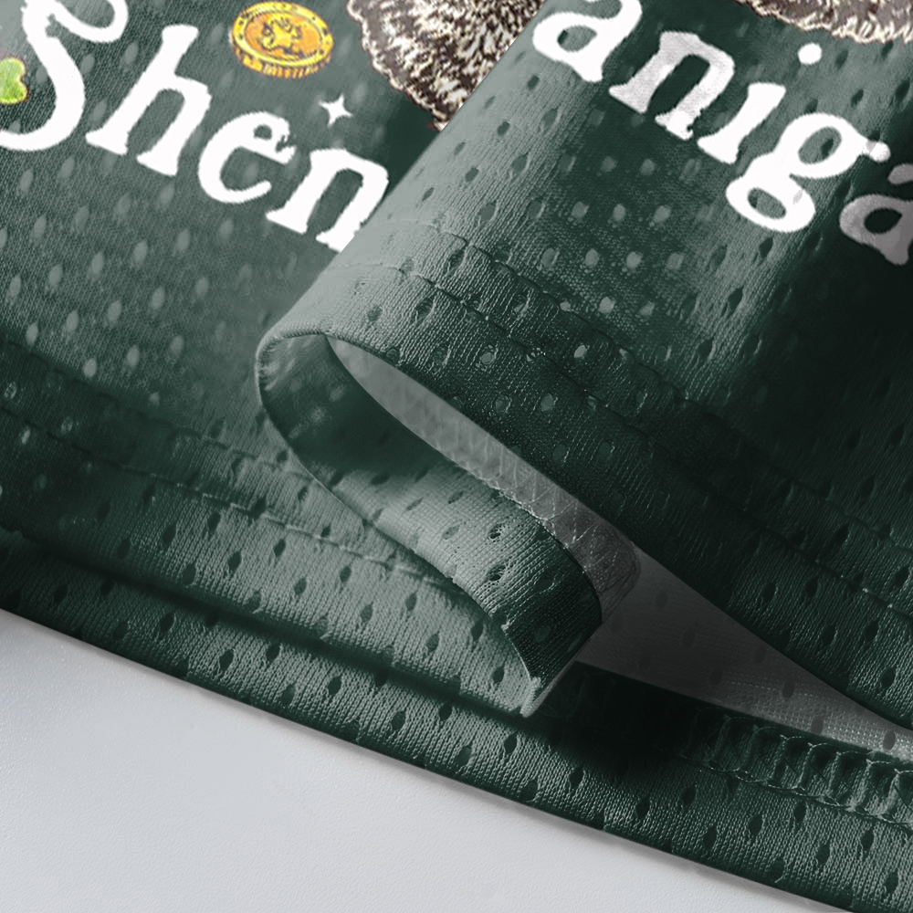 Baddiecat If I Shenan Once I'll Shenanigan Mesh Jersey