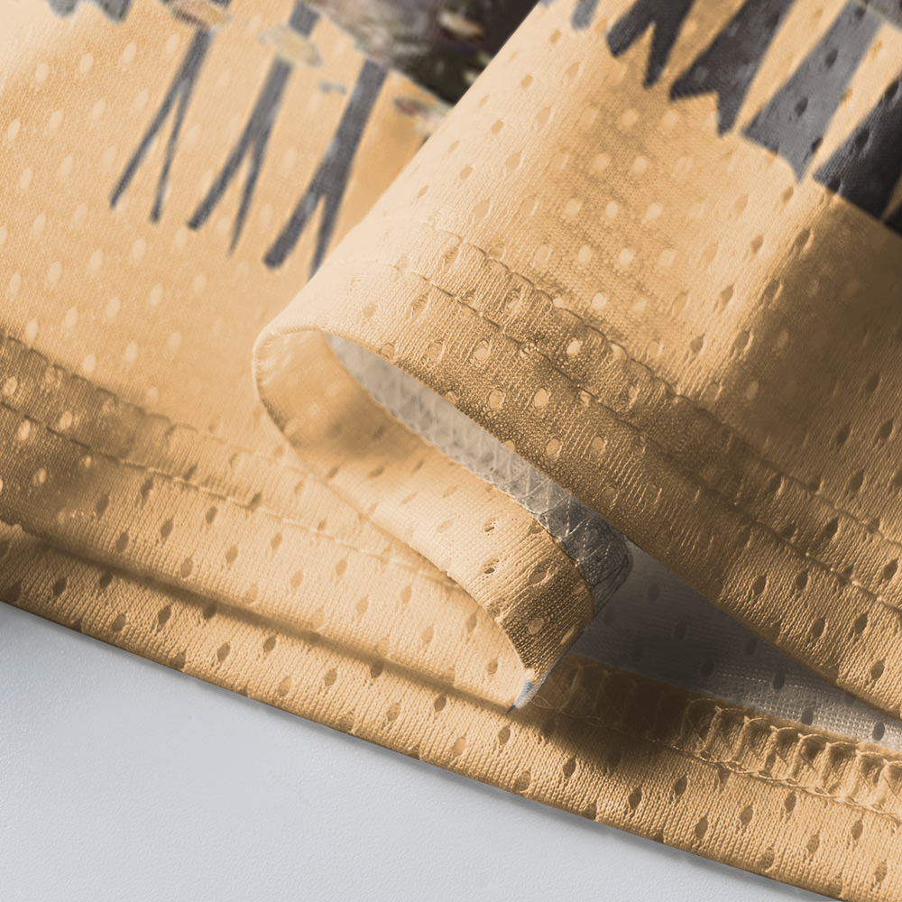 Baddiecat Raccoon With Iced Coffee Mesh Jersey