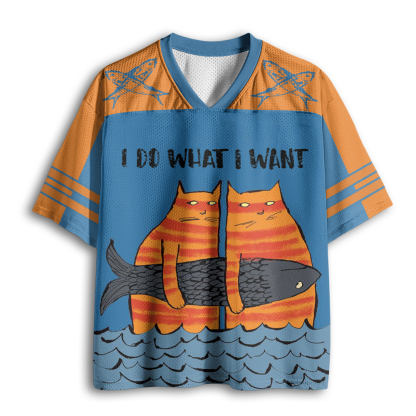 Baddiecat Cunning Cat Mesh Jersey