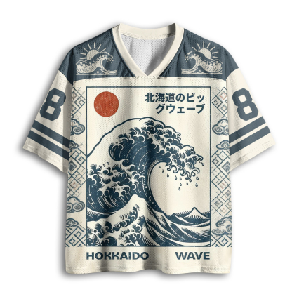 Baddiecat Hokkaido Illustrations Mesh Jersey