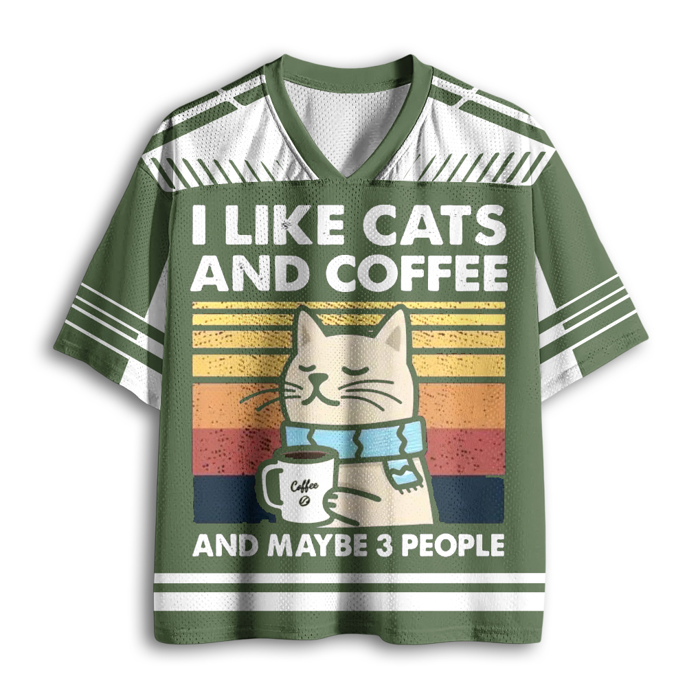 BaBaddiecat Elegant Cat Mesh Jersey