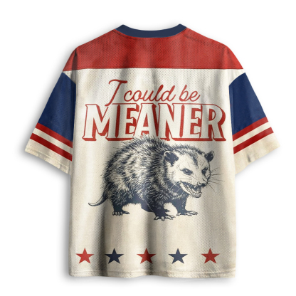 Baddiecat I Could Be Meaner Mesh Jersey
