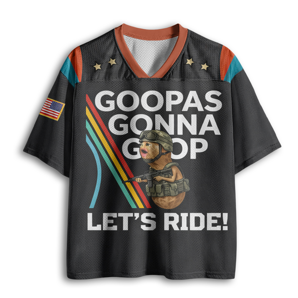 Baddiecat The Burnt Peanut Goop Mesh Jersey