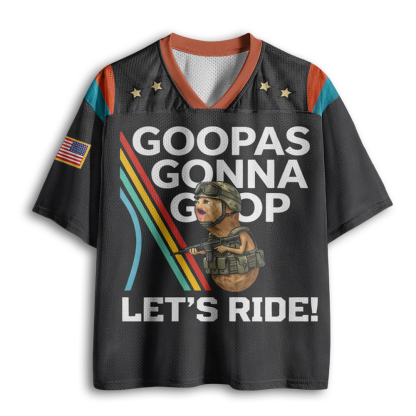Baddiecat The Burnt Peanut Goop Mesh Jersey