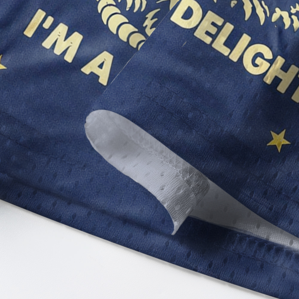 Baddiecat First Of All I'm A Delight Mesh Jersey