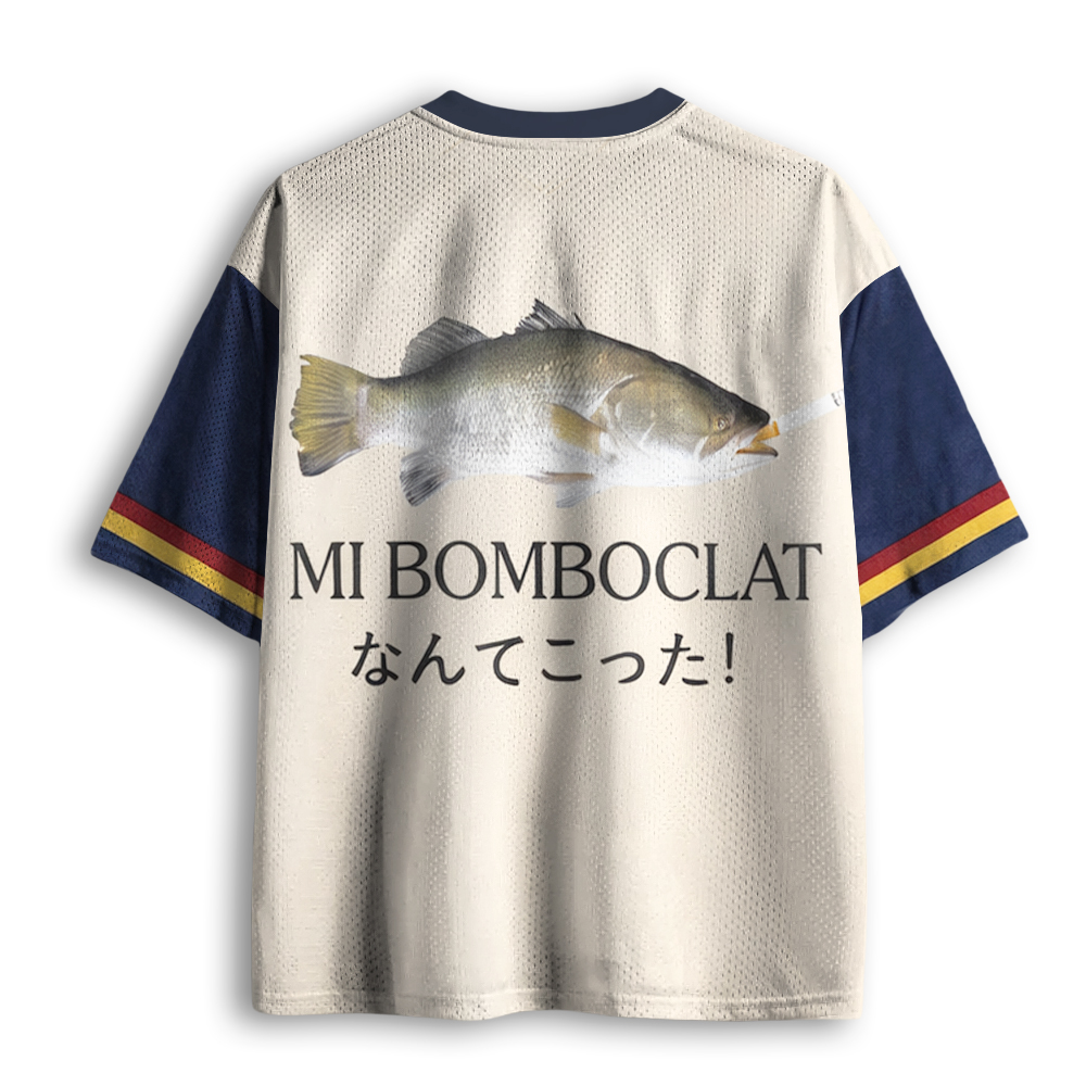 Baddiecat Amazing Fish Mesh Jersey