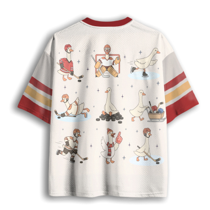 Baddiecat Silly Goose Hockey Mesh Jersey
