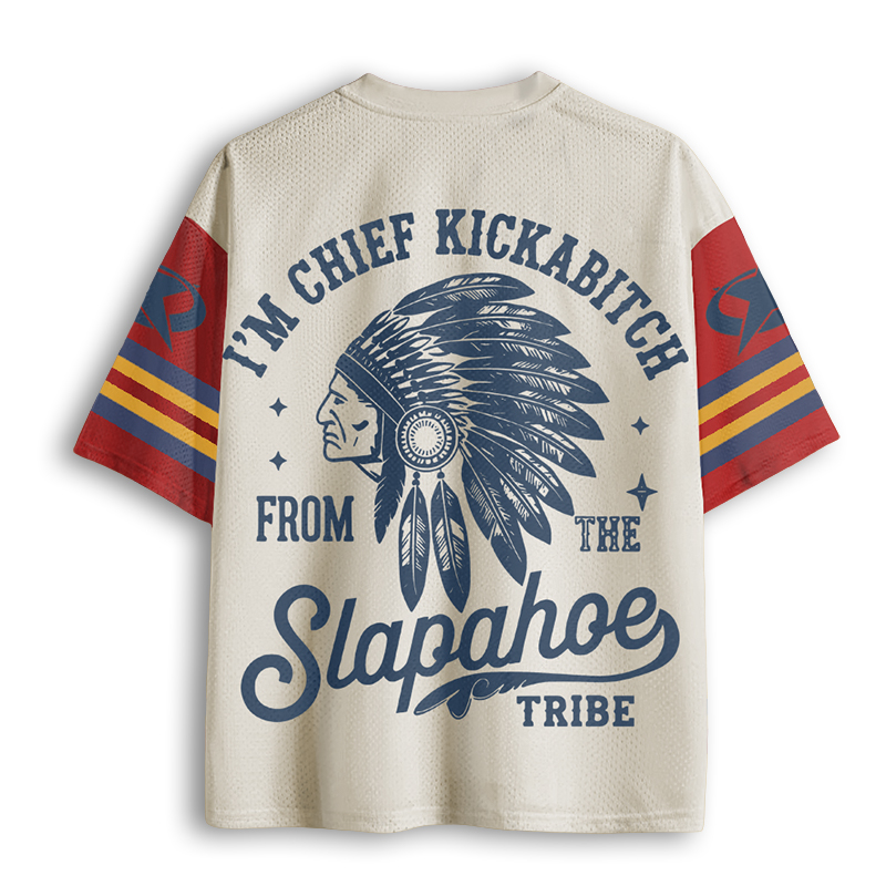 Baddiecat Chief Kickabitch From The Slapahoe Tribe Mesh Jersey