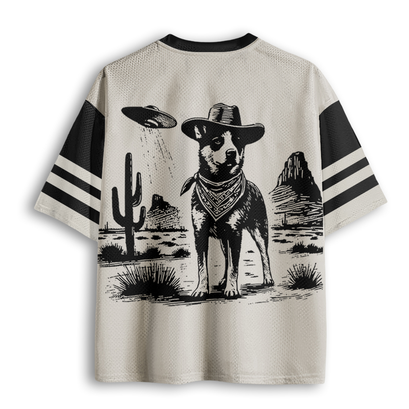 Baddiecat Vintage Heeler UFO Mesh Jersey