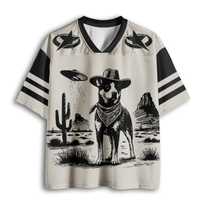 Baddiecat Vintage Heeler UFO Mesh Jersey