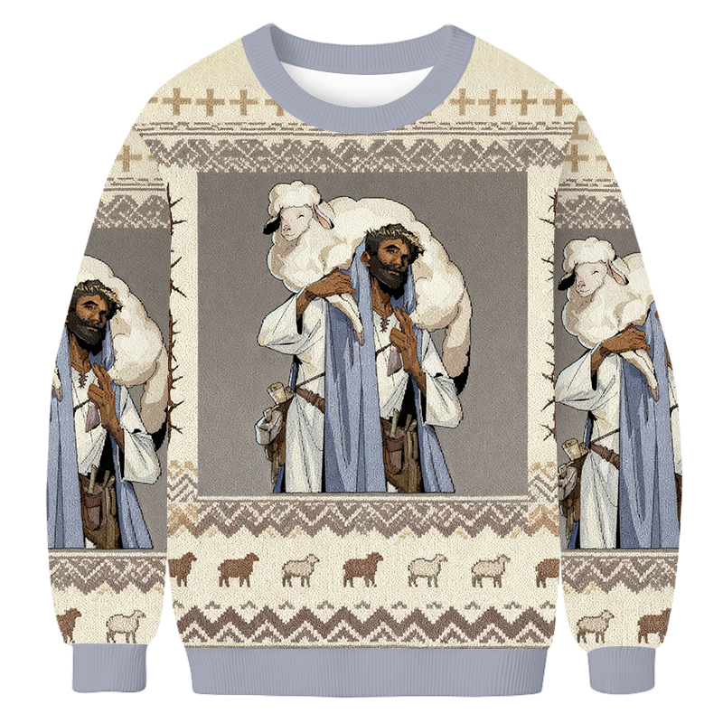 Baddiecat The Hades Style Christ Ugly Sweatshirt