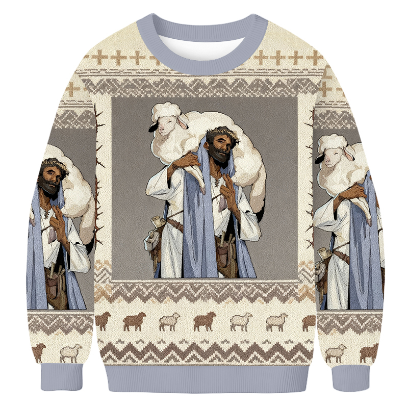 Baddiecat The Hades Style Christ Ugly Sweatshirt