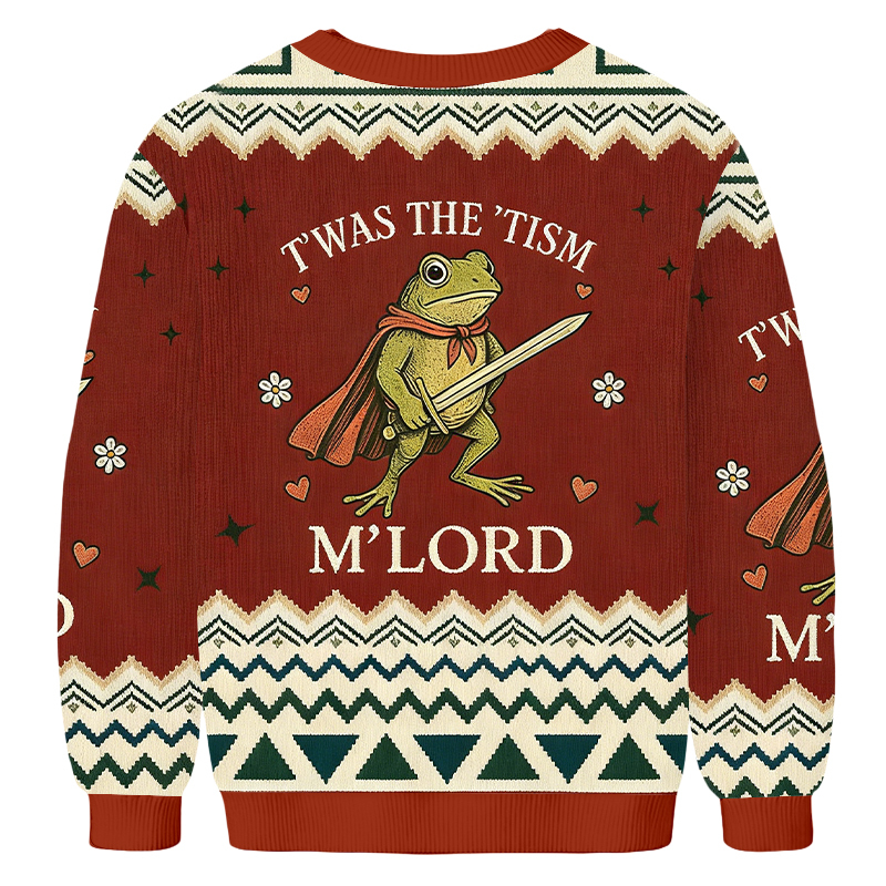 Baddiecat T'WAS 'THE TISM M'LORD Ugly Sweatshirt