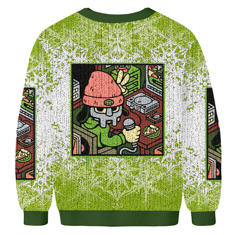 MF DOOM Fun Christmas Ugly Sweatshirt