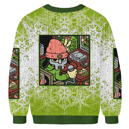 MF DOOM Fun Christmas Ugly Sweatshirt