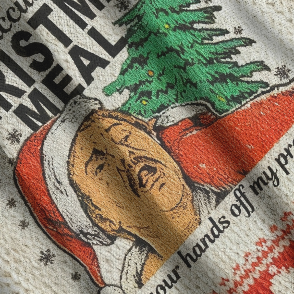 Baddiecat A Succulent Meal Christmas Ugly Sweatshirt