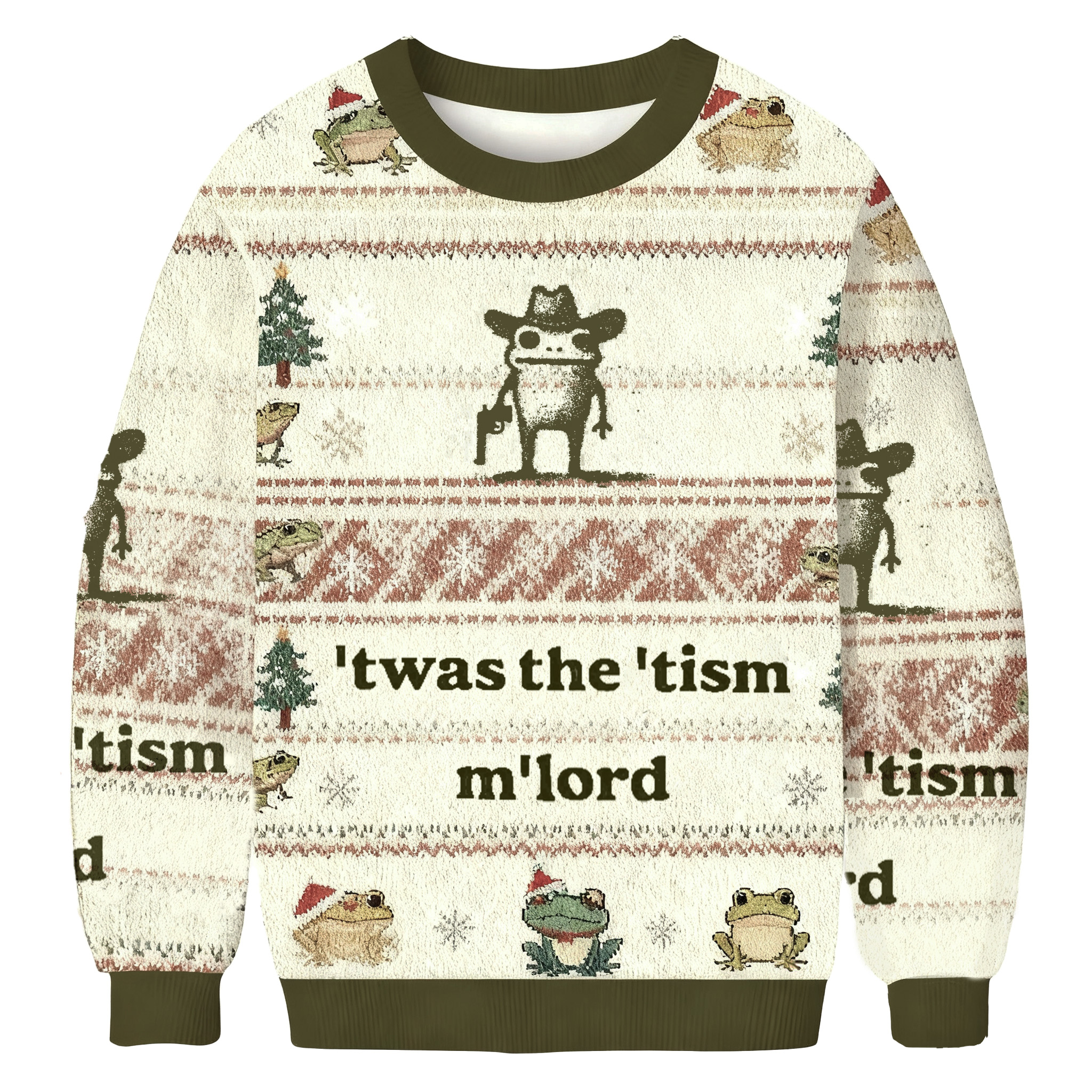 Twas The Tism Mlord Ugly Sweatshirt