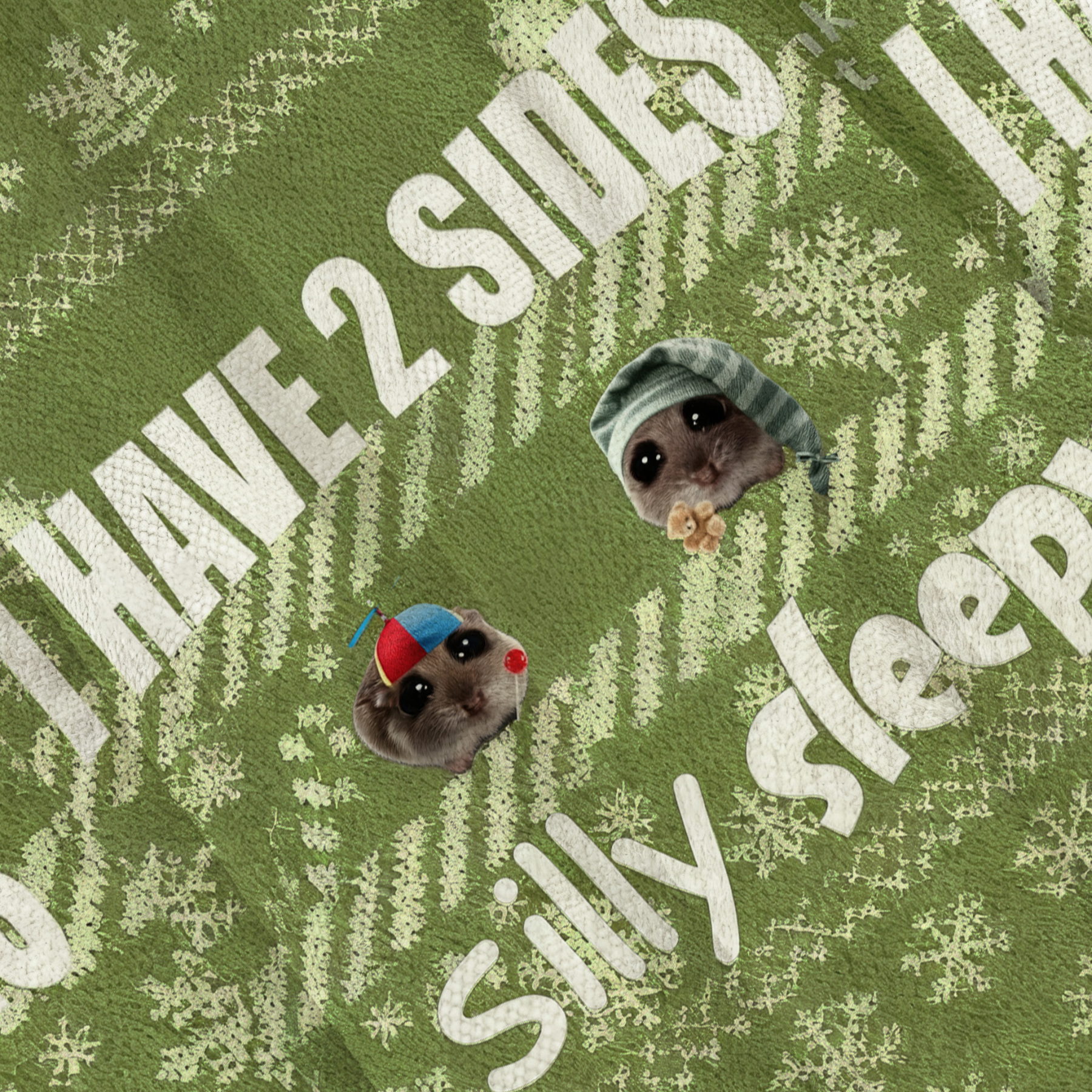 I Have 2 Sides Ssilly Sleepy Ugly Sweatshirt