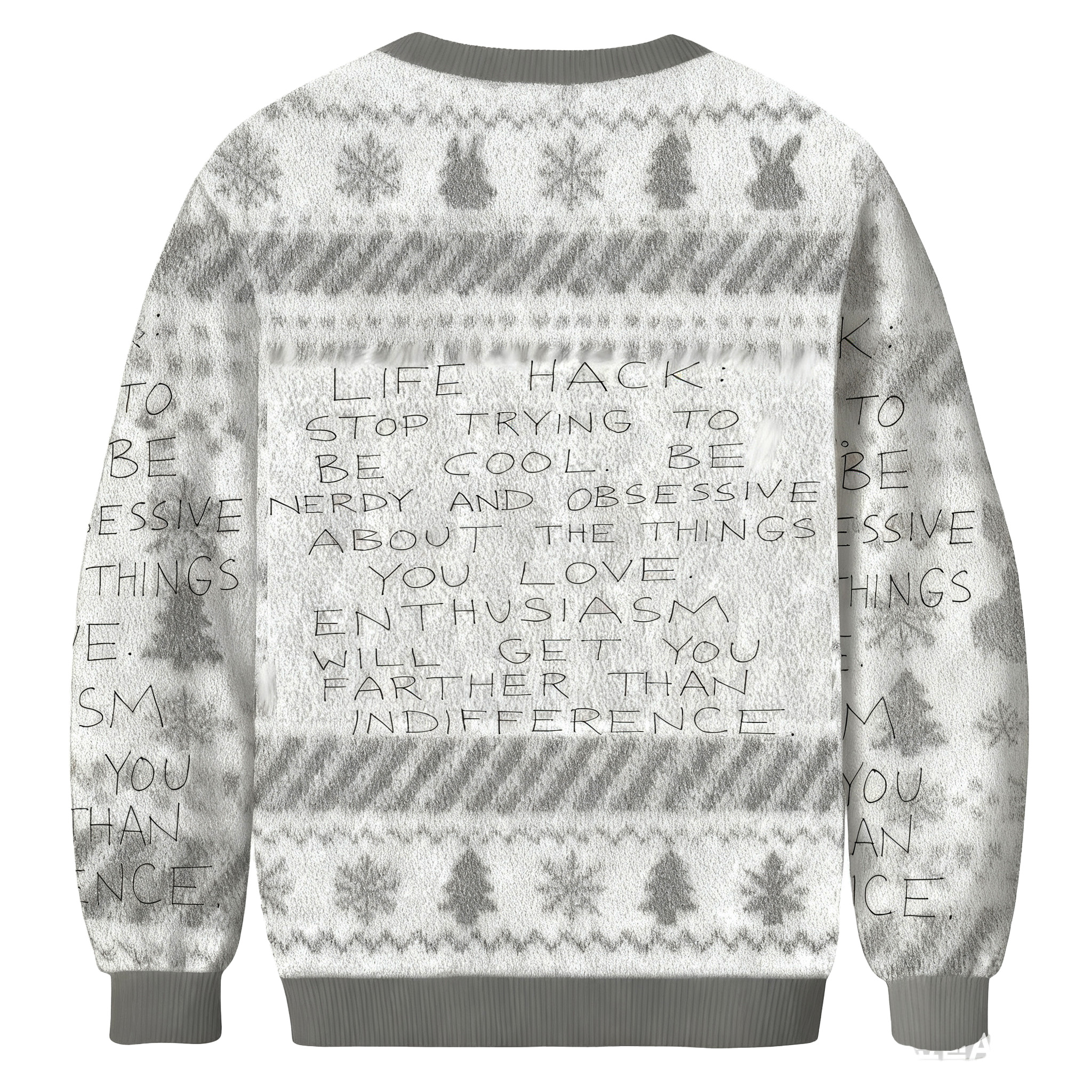 Stop Trying Tocool Ugly Sweatshirt